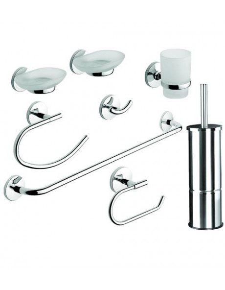 Set accessori bagno da parete serie One Set accessori bagno da parete serie One