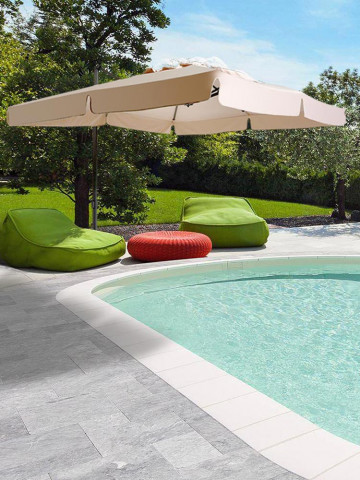 Yellowshop Dondolo da Giardino 2 Posti in Acciaio con Tetto Cuscino Copertura Esterno Cm 150x115x145 Altalena Arredo Piscina