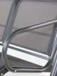 Dondolo 2 posti in ferro struttura antracite seduta textile copertura poliestere colore Grigio mod. Capri